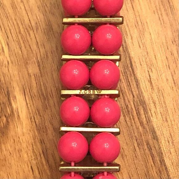 J.Crew | Beaded Rhinestone Stretch Bracelet | 2” Inner Diameter - Picture 4 of 4